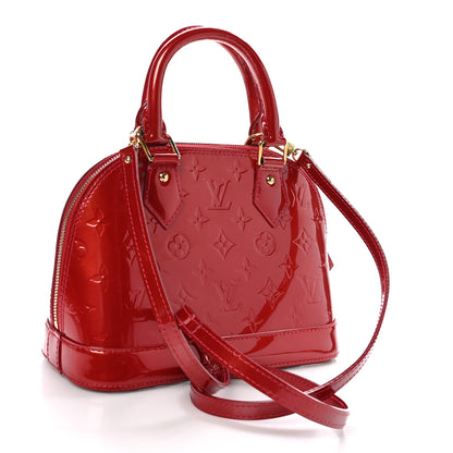 Louis Vuitton Vernis Alma BB Pomme D'Amour 3 of 9