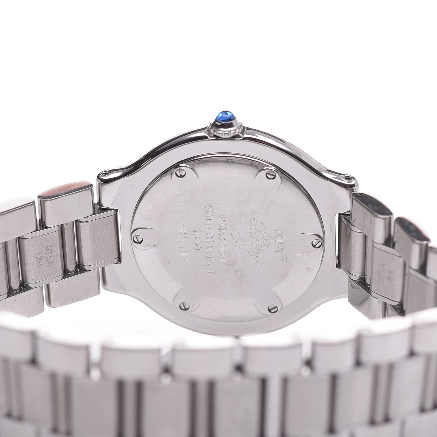 Cartier Stainless Steel 31mm Must De 21 Quartz Watch 5 of 6
