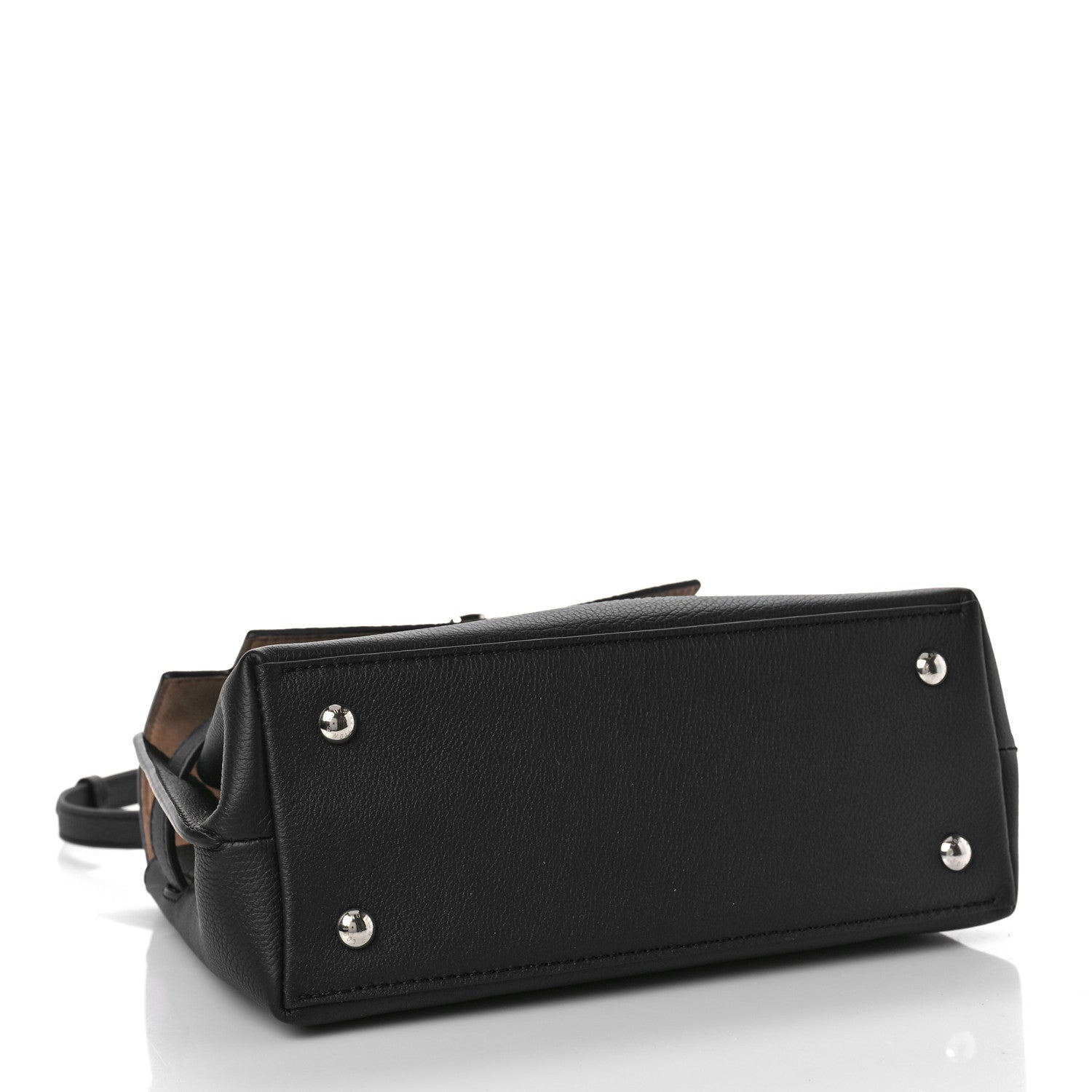 Louis Vuitton Calfskin Lockme Ever BB Black 4 of 8