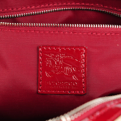 Burberry Studded Supernova Check Bowler Red 6 of 8