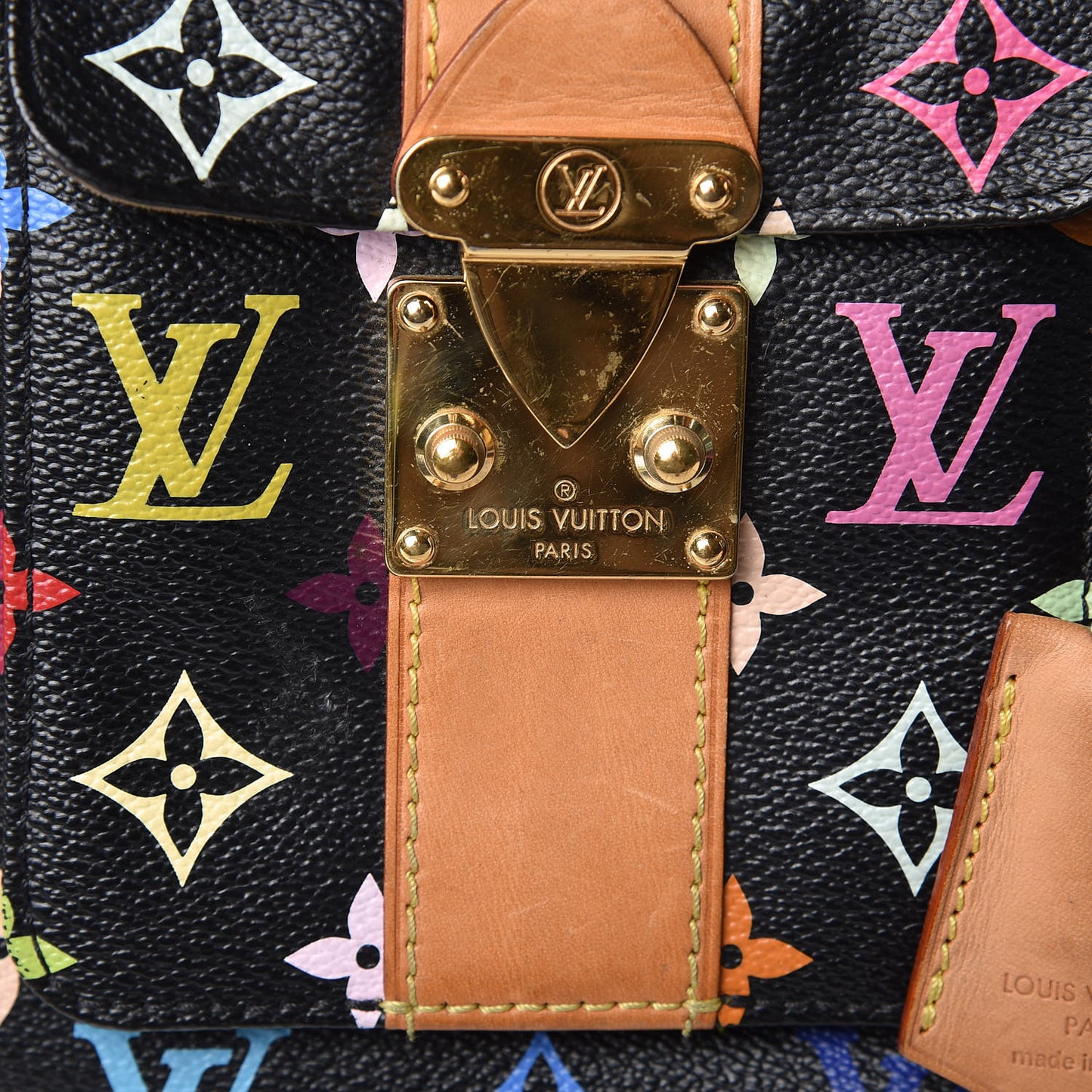 Monogram Multicolor Speedy 30 Black