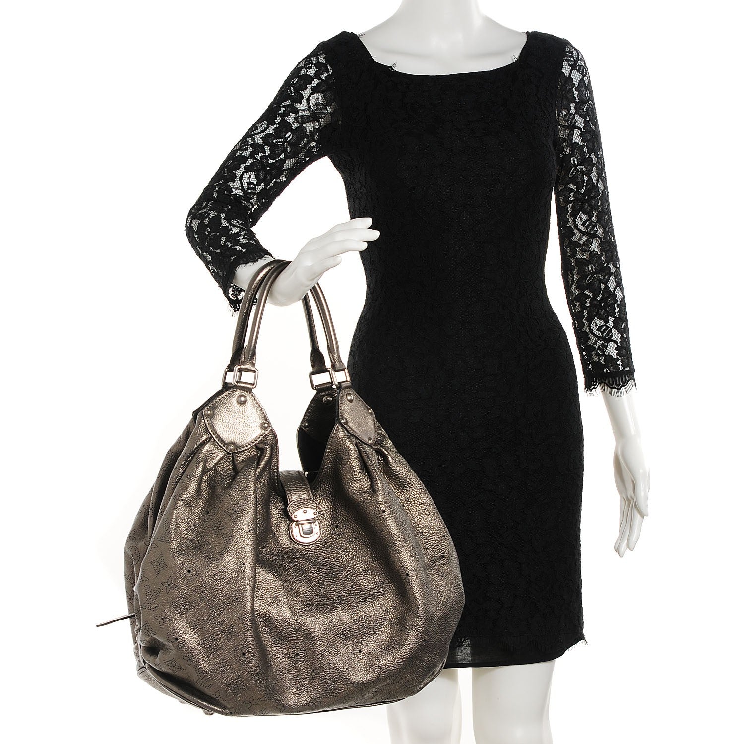 Louis Vuitton Mahina XL Bronze 2 of 7