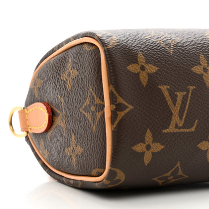 Louis Vuitton Monogram Nano Speedy Bandouliere 8 of 9