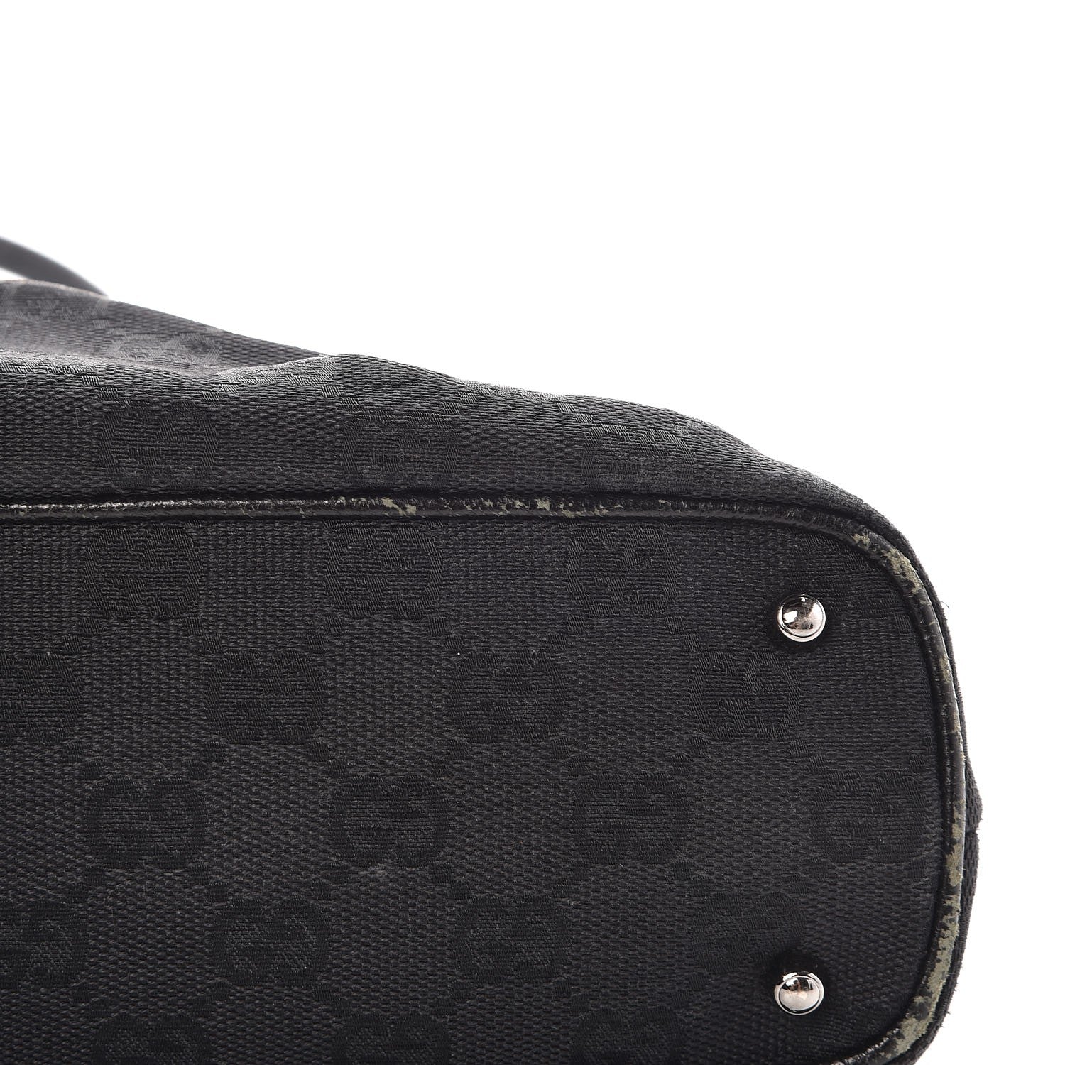 Gucci Monogram Signature GG Tote Black 11 of 17