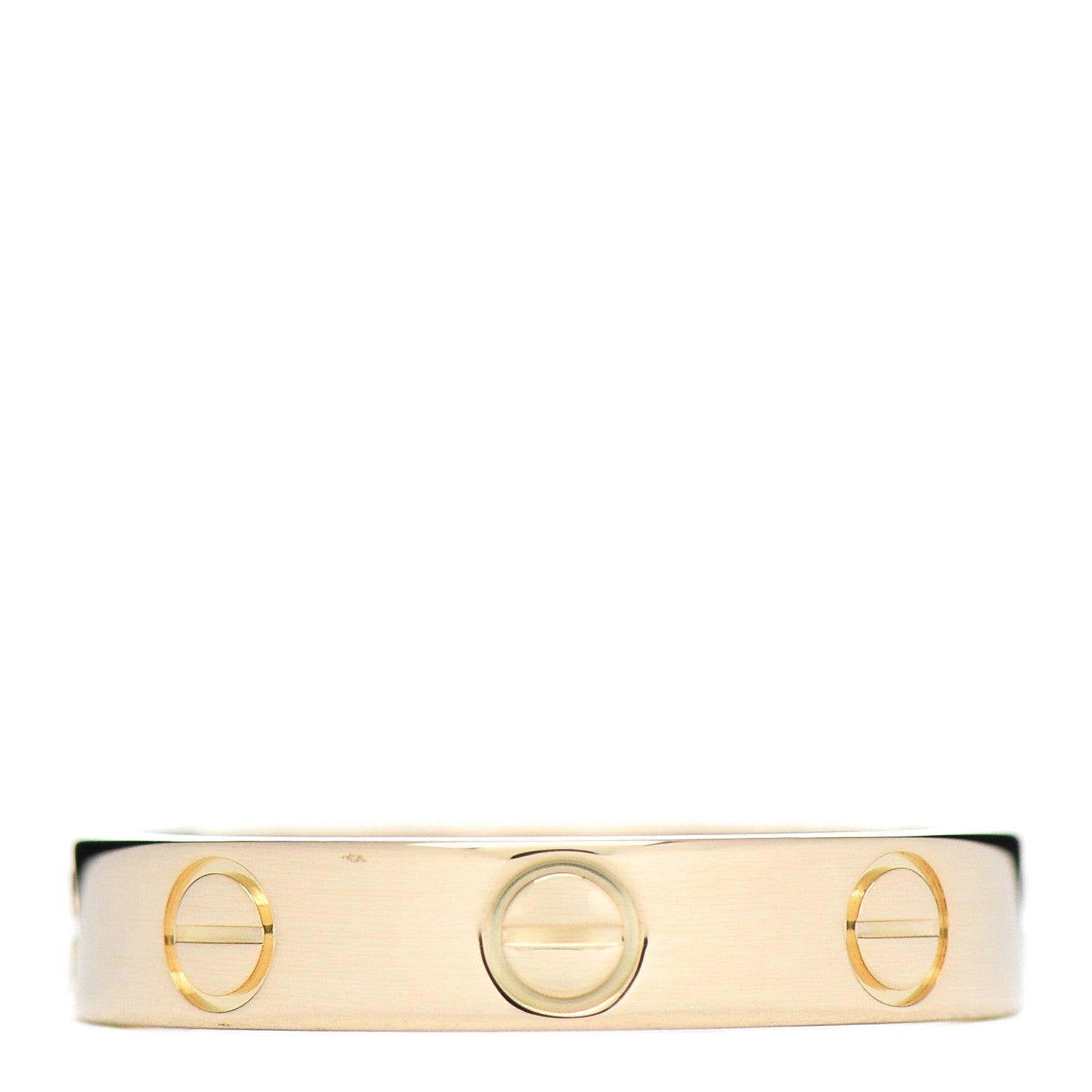 Cartier 18K Yellow Gold 3.5mm LOVE Wedding Band Ring 50 5.25 1 of 4