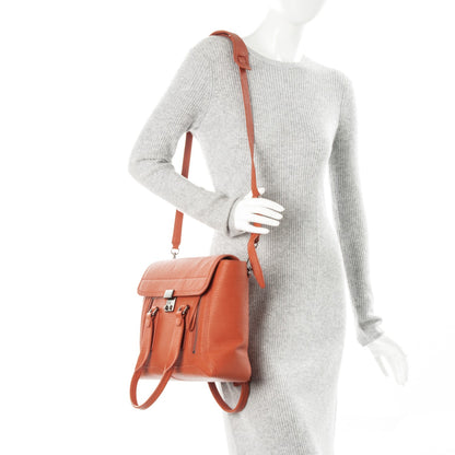 3.1 Phillip Lim 3.1 Textured Calfskin Medium Pashli Satchel Persimmon 2 of 7