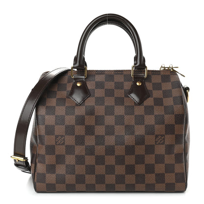 Louis Vuitton Damier Ebene Speedy Bandouliere 25 1 of 9
