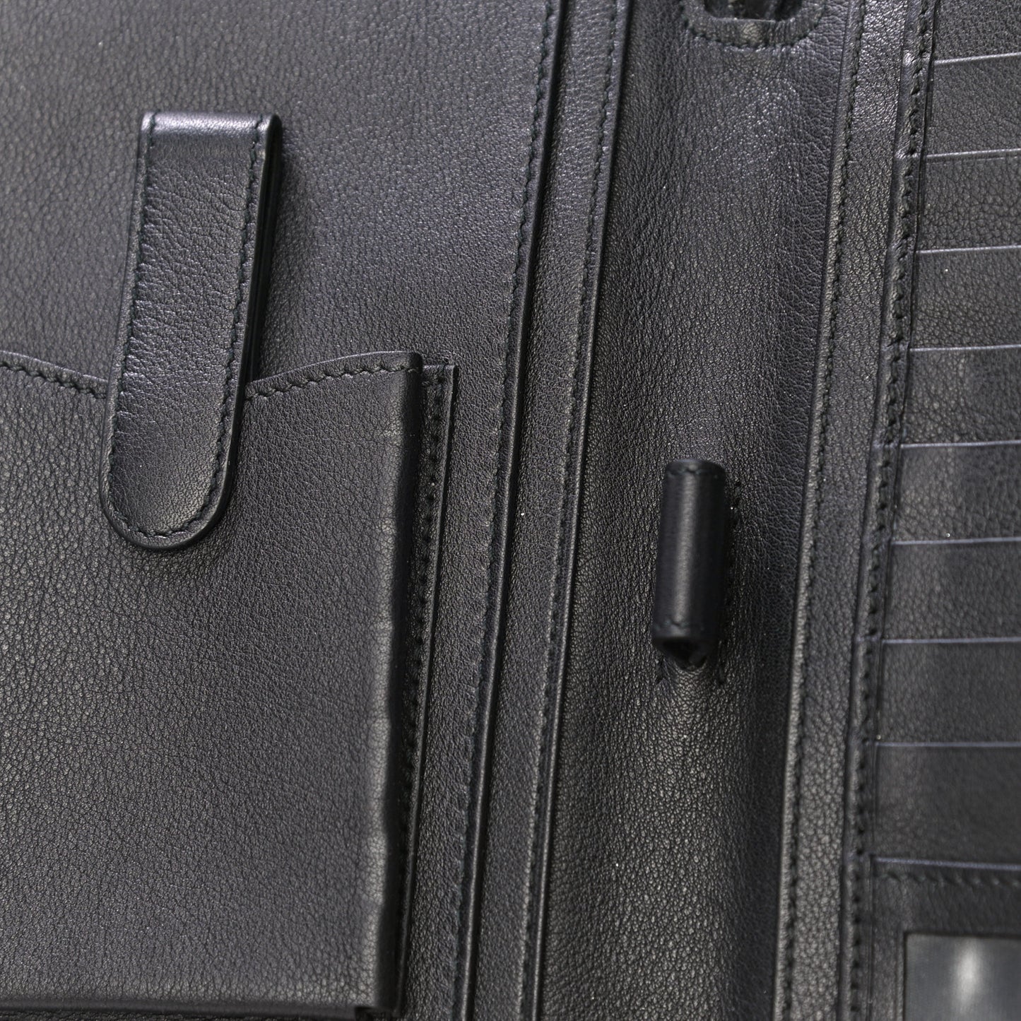 Crocodile Travel Document Case Black