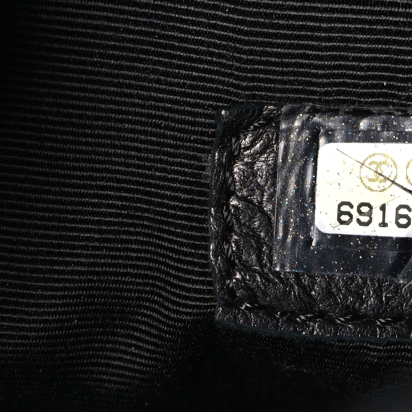 Caviar Quilted Medallion Tote Black