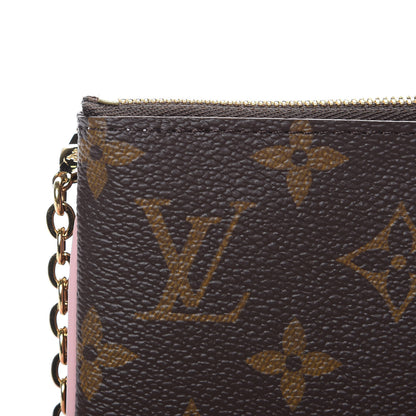 Louis Vuitton Monogram Blooming Flowers Double Zip Pochette 8 of 8