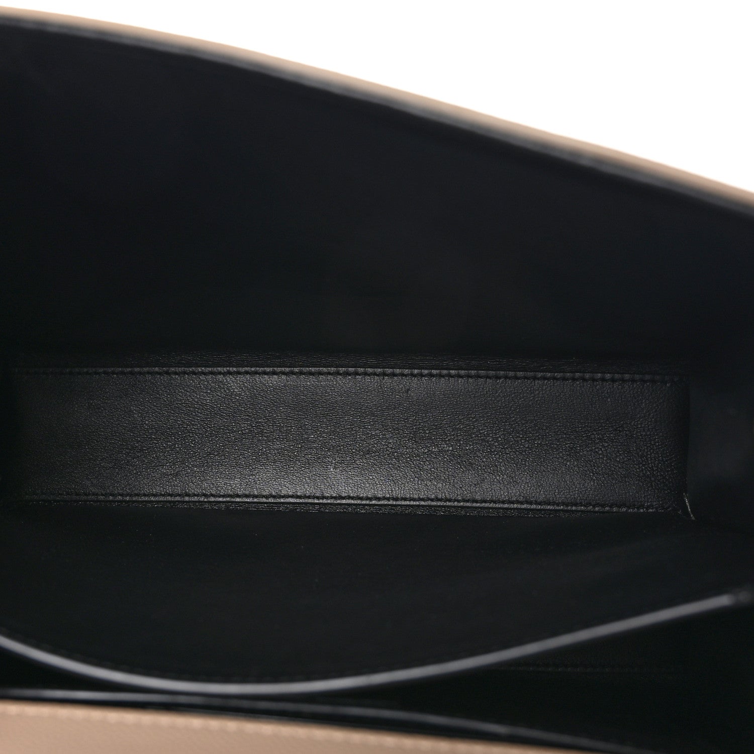 Saint Laurent Grain de Poudre Medium Classic Monogram Cassandra Top Handle Dark Beige 5 of 10