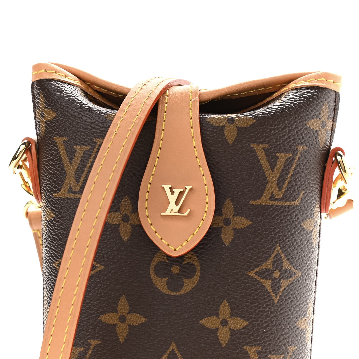 Monogram Fold Me Pouch