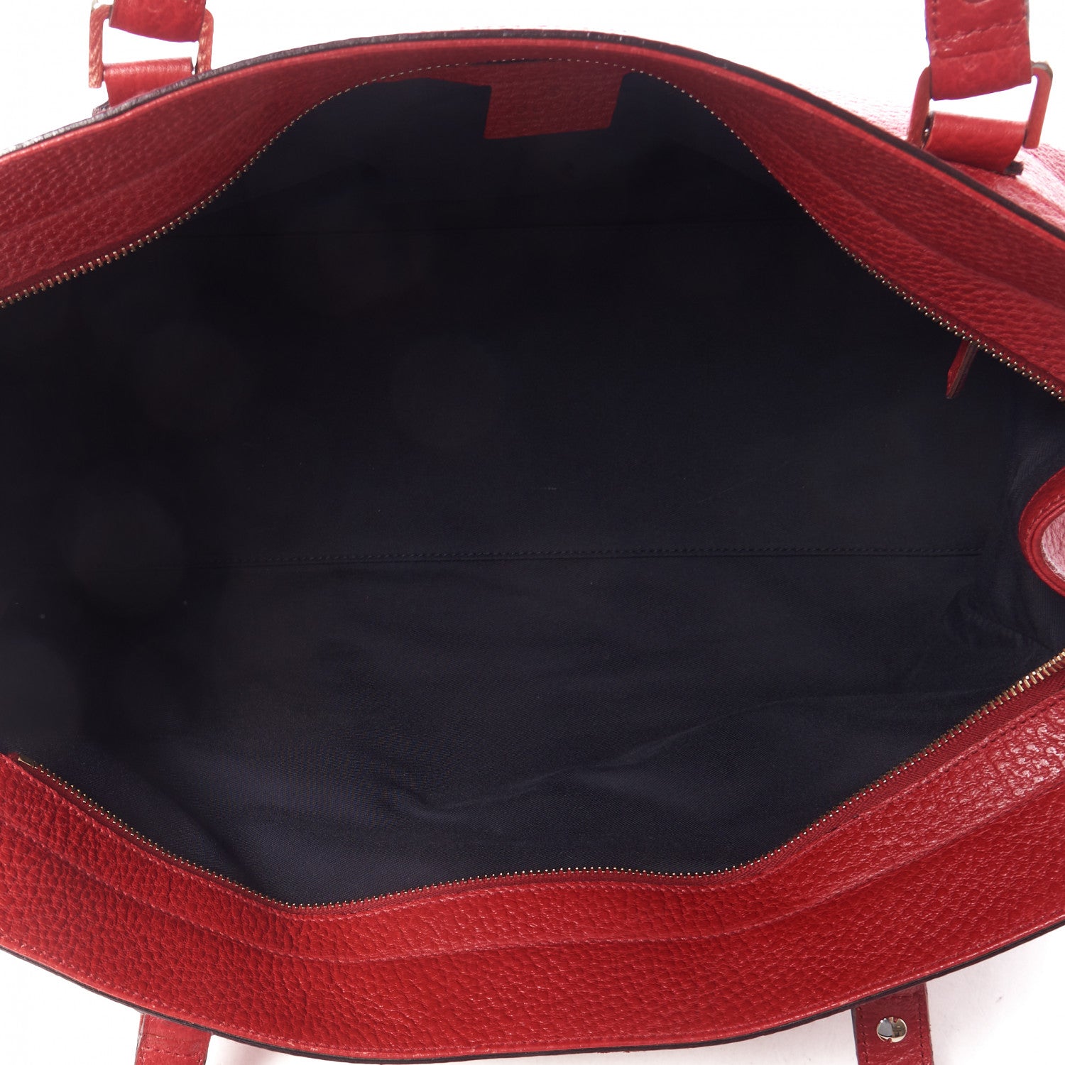Gucci Calfskin Blondie Web Satchel Red 6 of 9