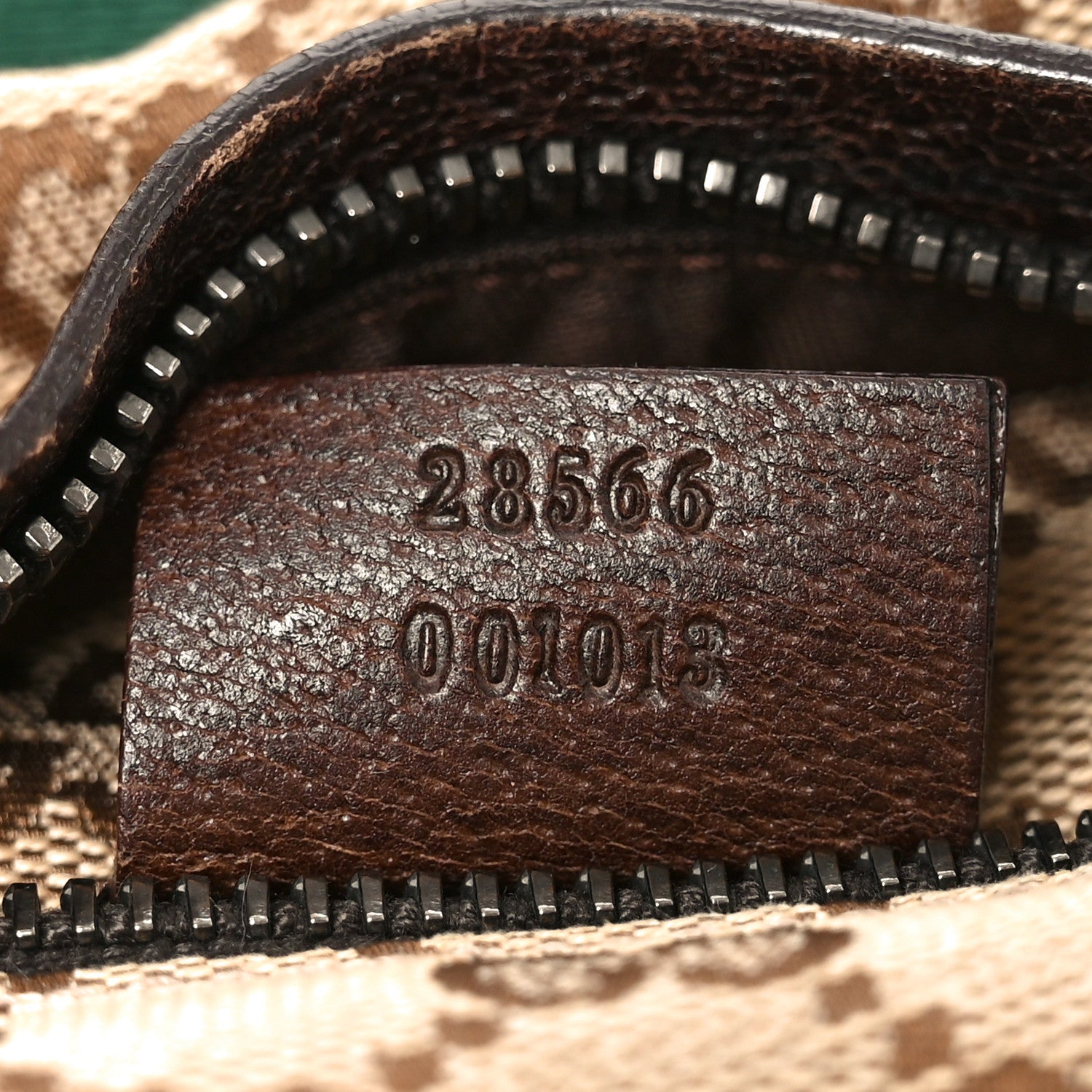 Gucci Monogram Web Belt Bag Dark Brown 7 of 11