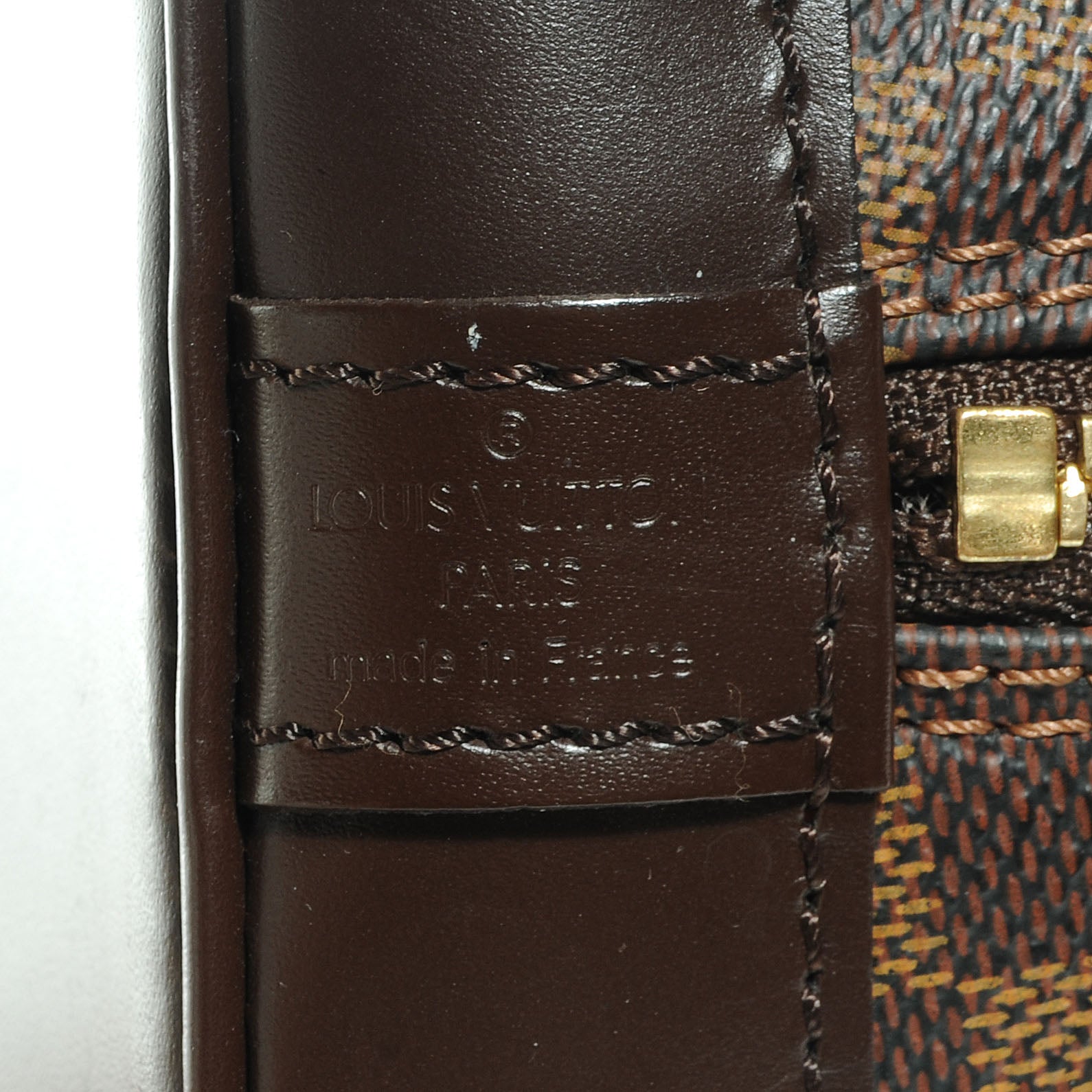 Louis Vuitton Damier Ebene Alma PM 7 of 7