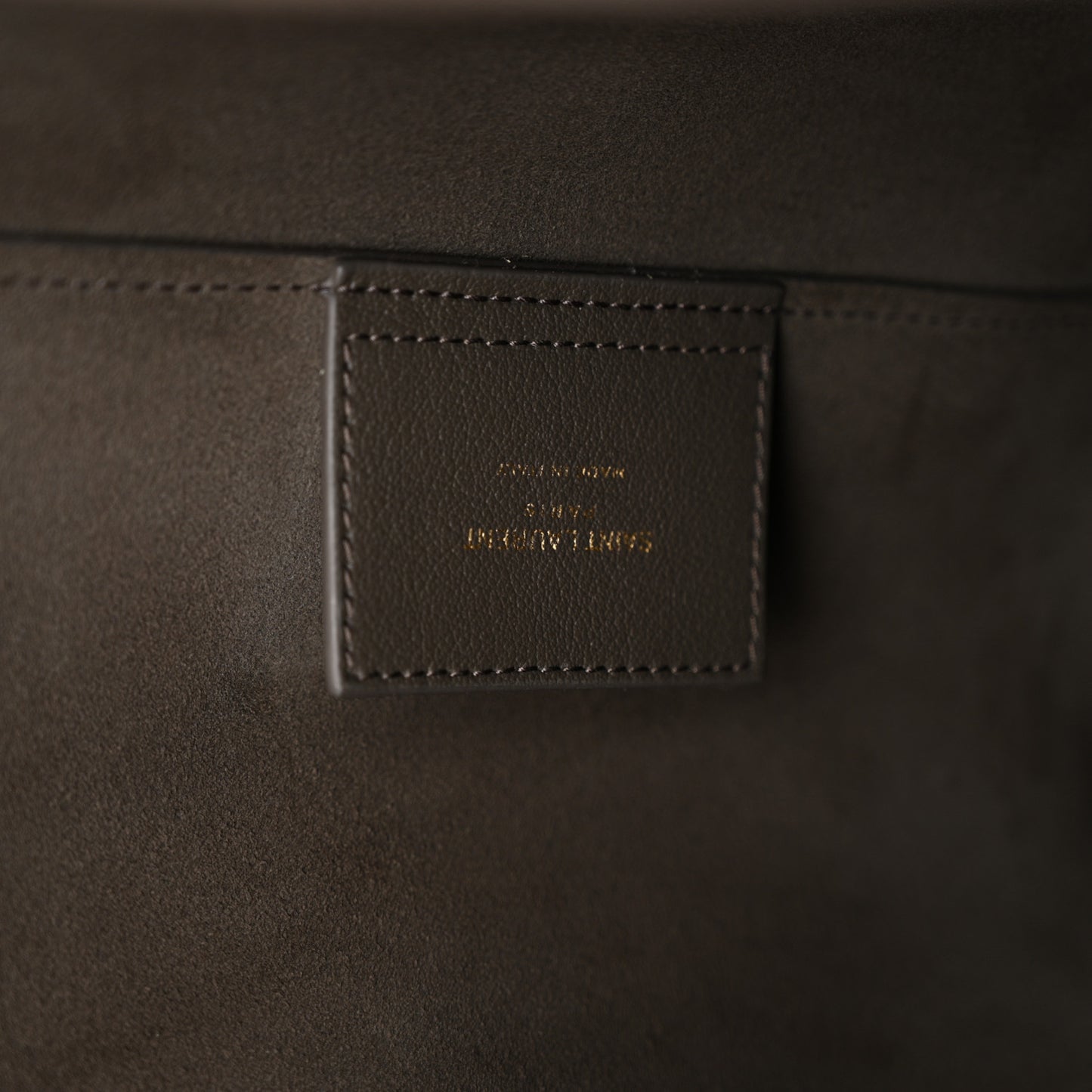 Calfskin Large Shopping Tote Pebble