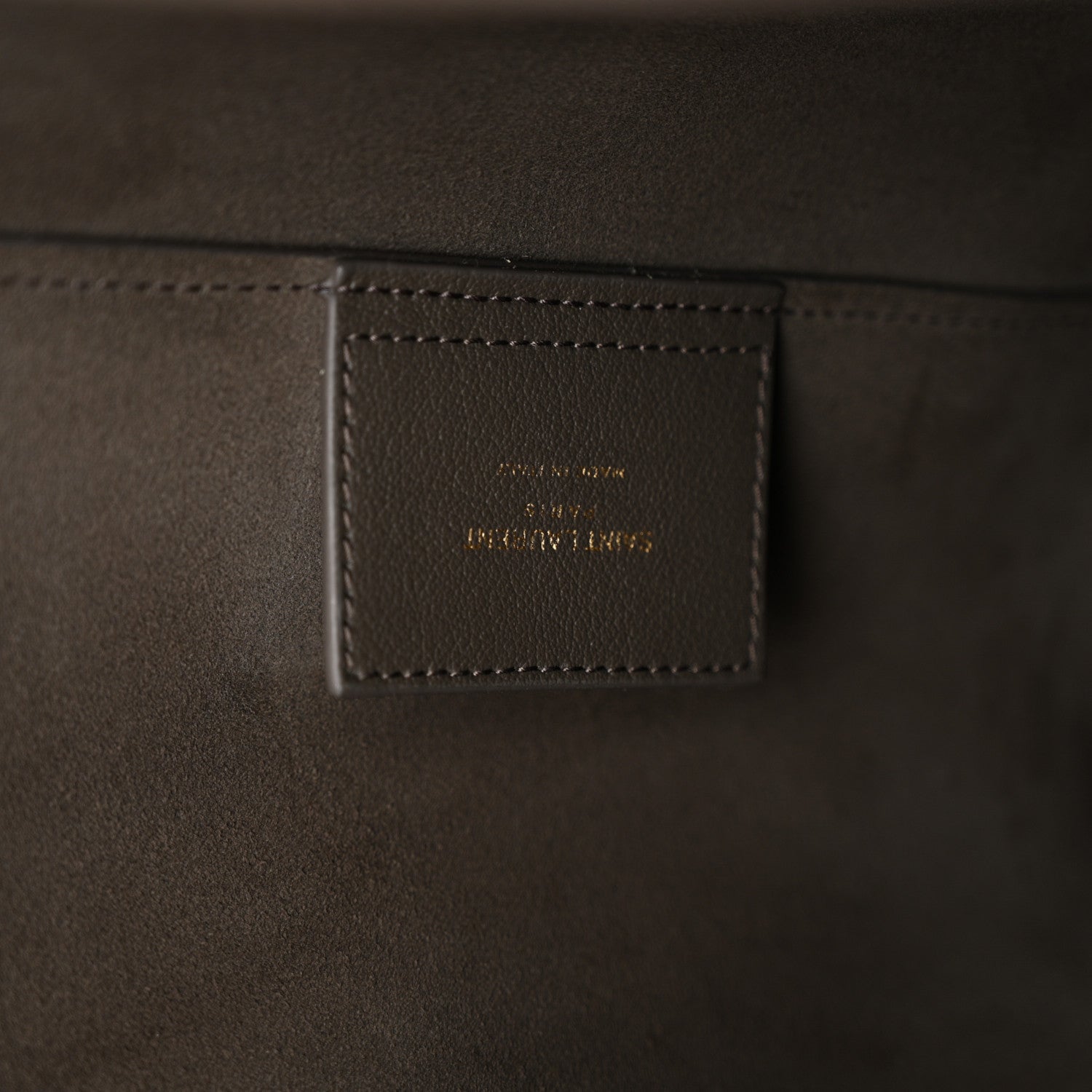 Saint Laurent Calfskin Large Shopping Tote Pebble 7 of 11