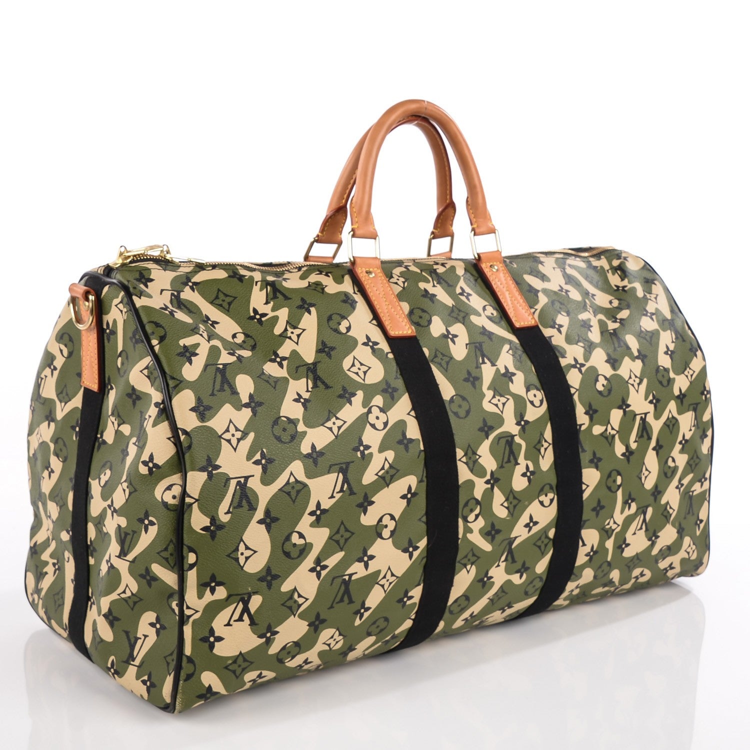Louis Vuitton Monogramouflage Keepall 55 3 of 8