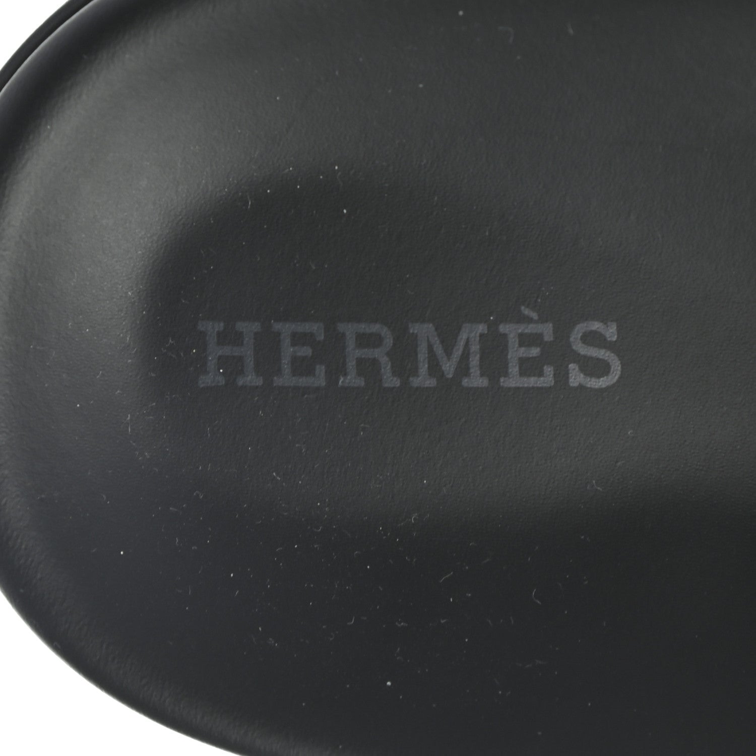 Hermes Calfskin Womens Chypre Sandals 39 Black 7 of 8