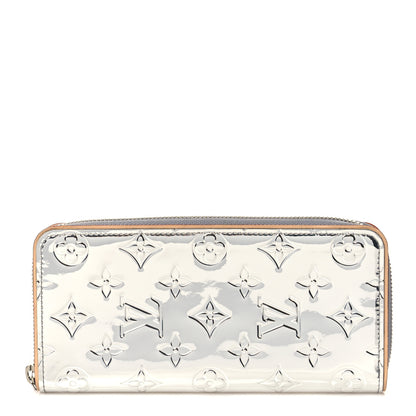 Louis Vuitton Monogram Mirror Zippy Wallet Silver 1 of 7