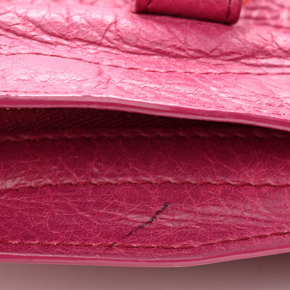 Balenciaga Agneau Classic Gold Hardware S City Rose Dahlia 12 of 12