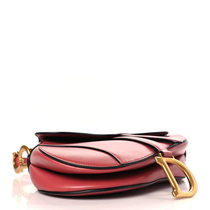 Christian Dior Calfskin Saddle Bag Pink 4 of 9