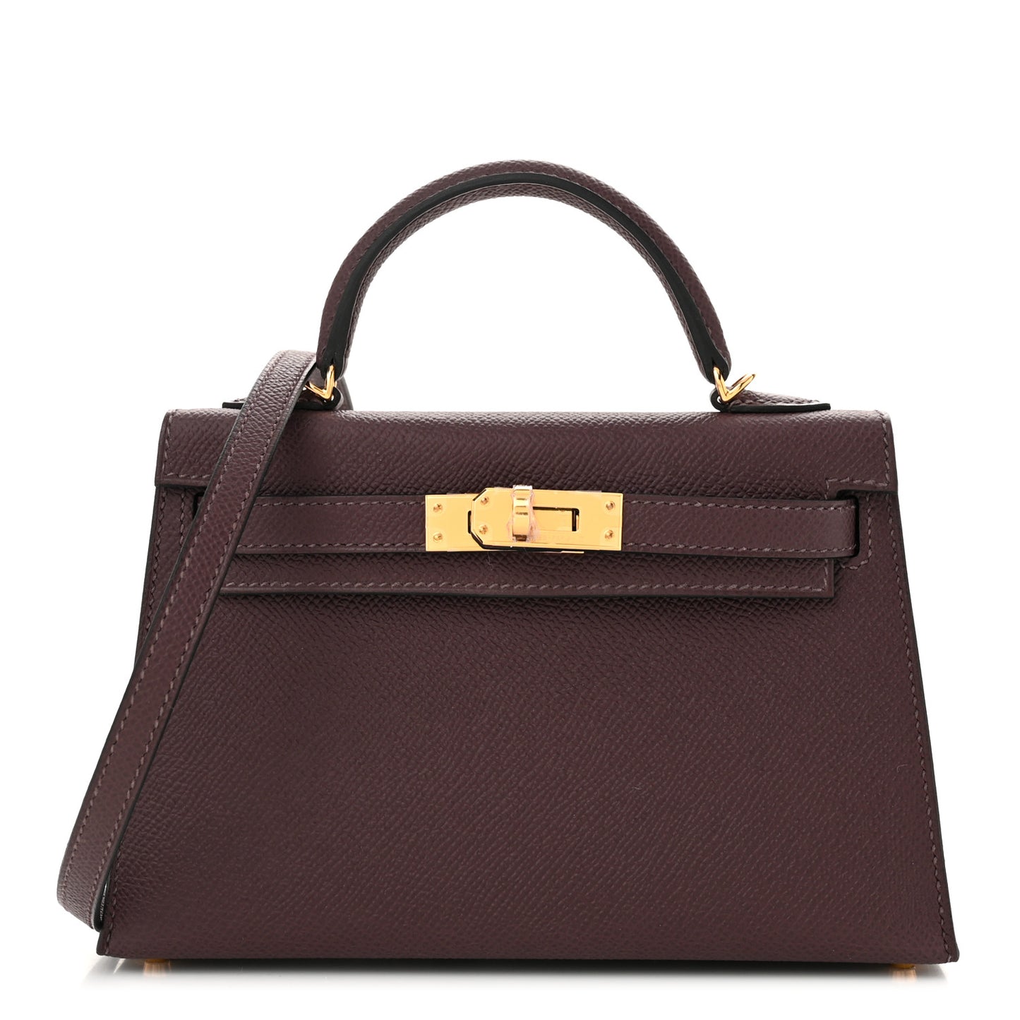 Epsom Mini Kelly Sellier 20 Rouge Sellier