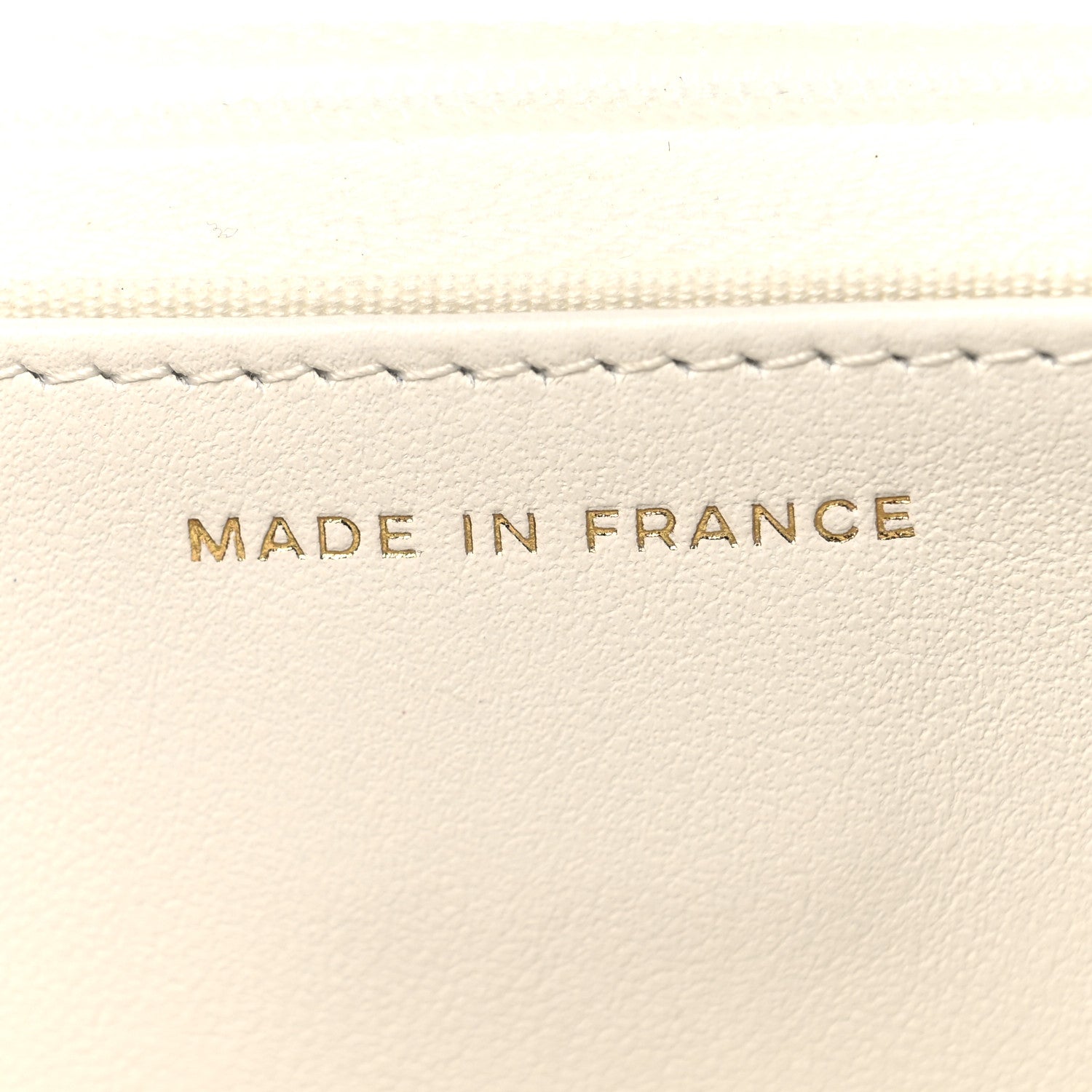Chanel Caviar Quilted Wallet On Chain WOC White 7 of 12