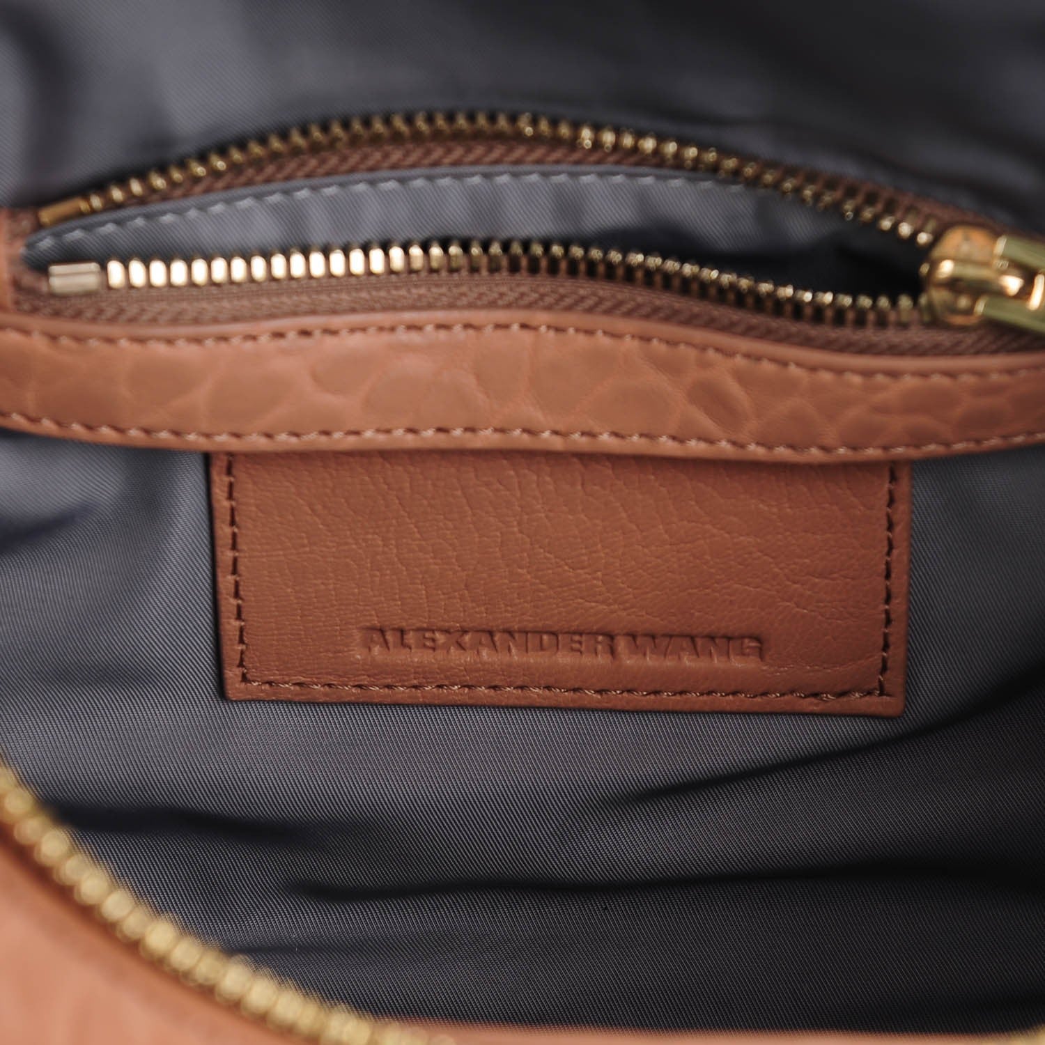 Alexander Wang Pebbled Lambskin Mini Rockie Blush Pale Gold Hardware 6 of 7