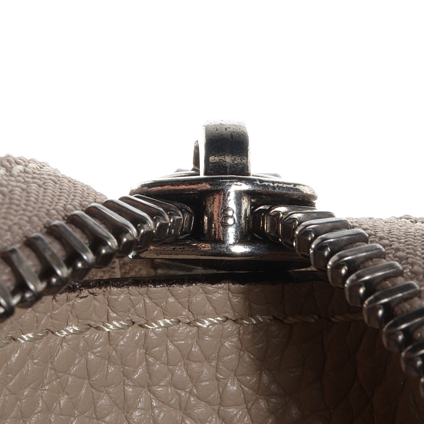 Drummed Calfskin Mini Luggage Dune