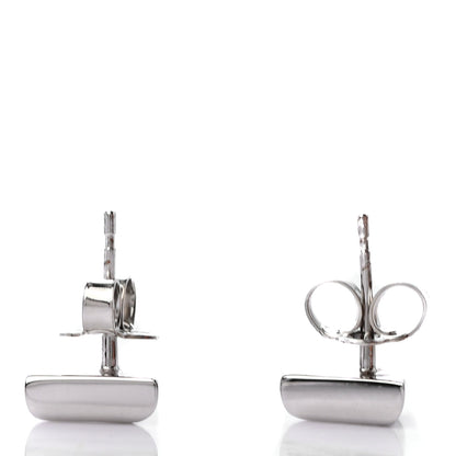 Louis Vuitton Essential V Stud Earrings Silver 3 of 3