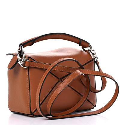 Loewe Calfskin Mini Puzzle Bag Tan 3 of 12