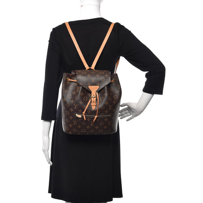 Louis Vuitton Monogram Montsouris NM Backpack 2 of 12