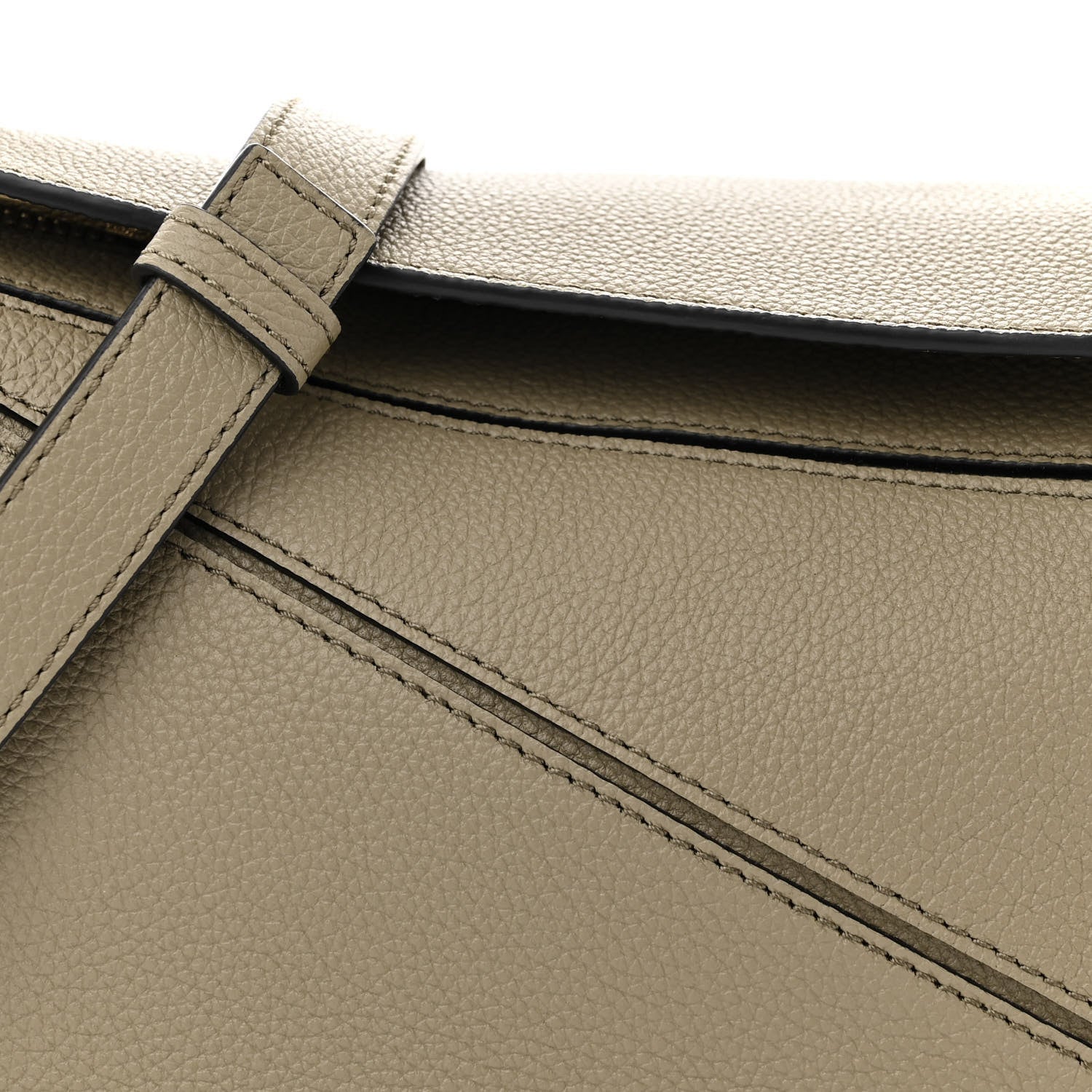 Loewe Calfskin Small Puzzle Bag Artichoke Green 7 of 9