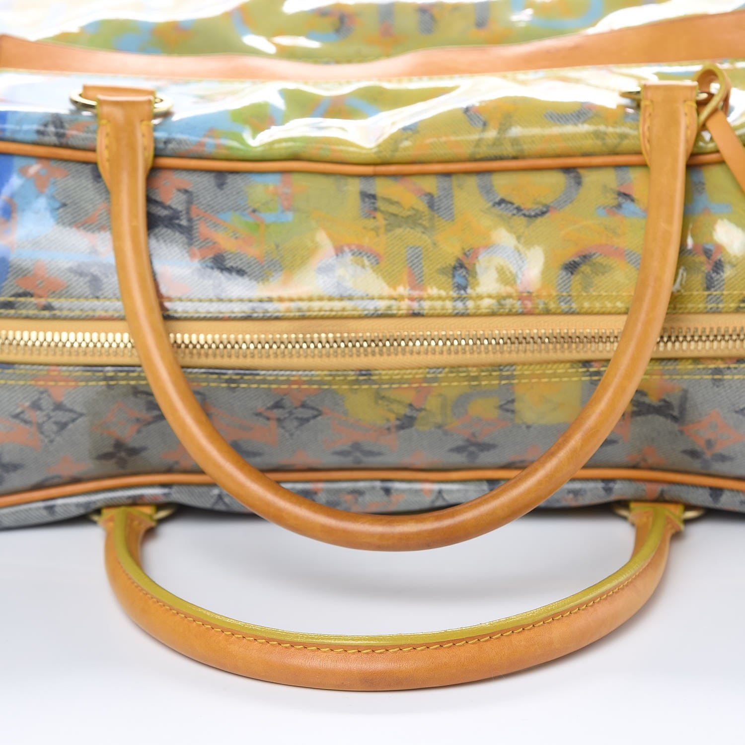 Louis Vuitton Monogram Pulp Defile Weekender PM Yellow 10 of 16