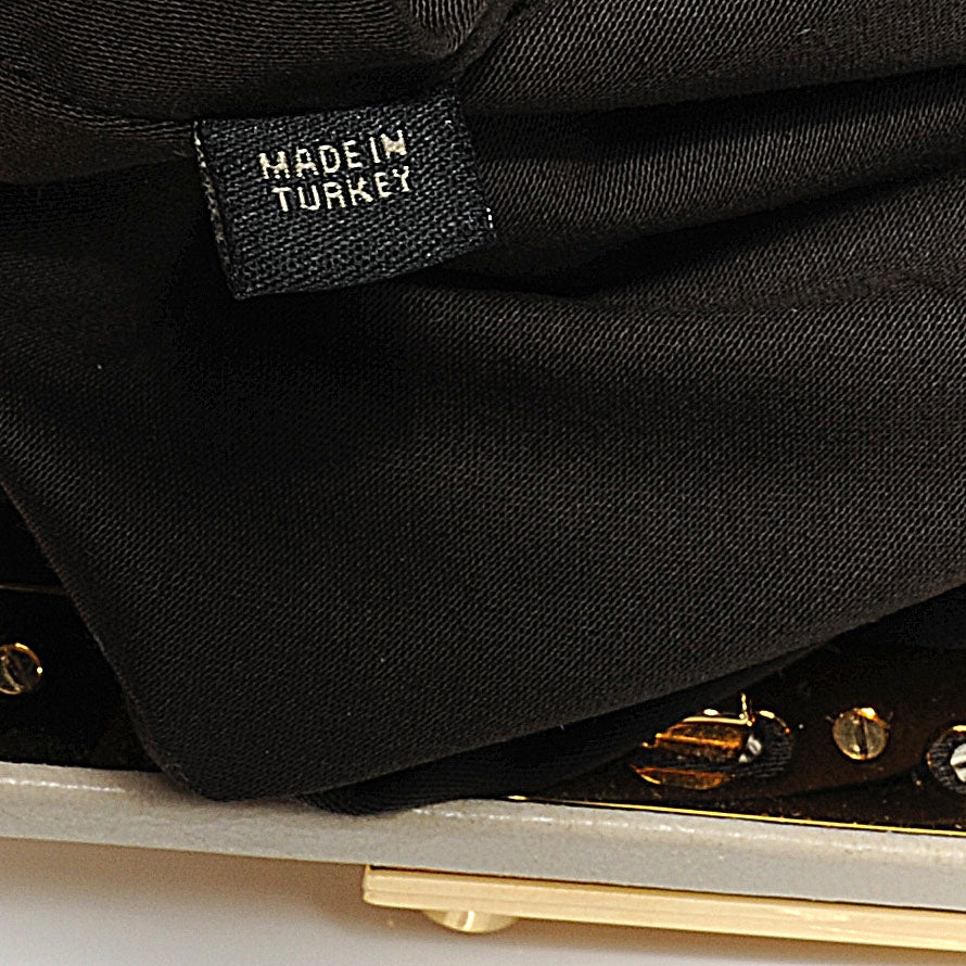 Miu Miu Nappa Frame Tote Cream 8 of 10