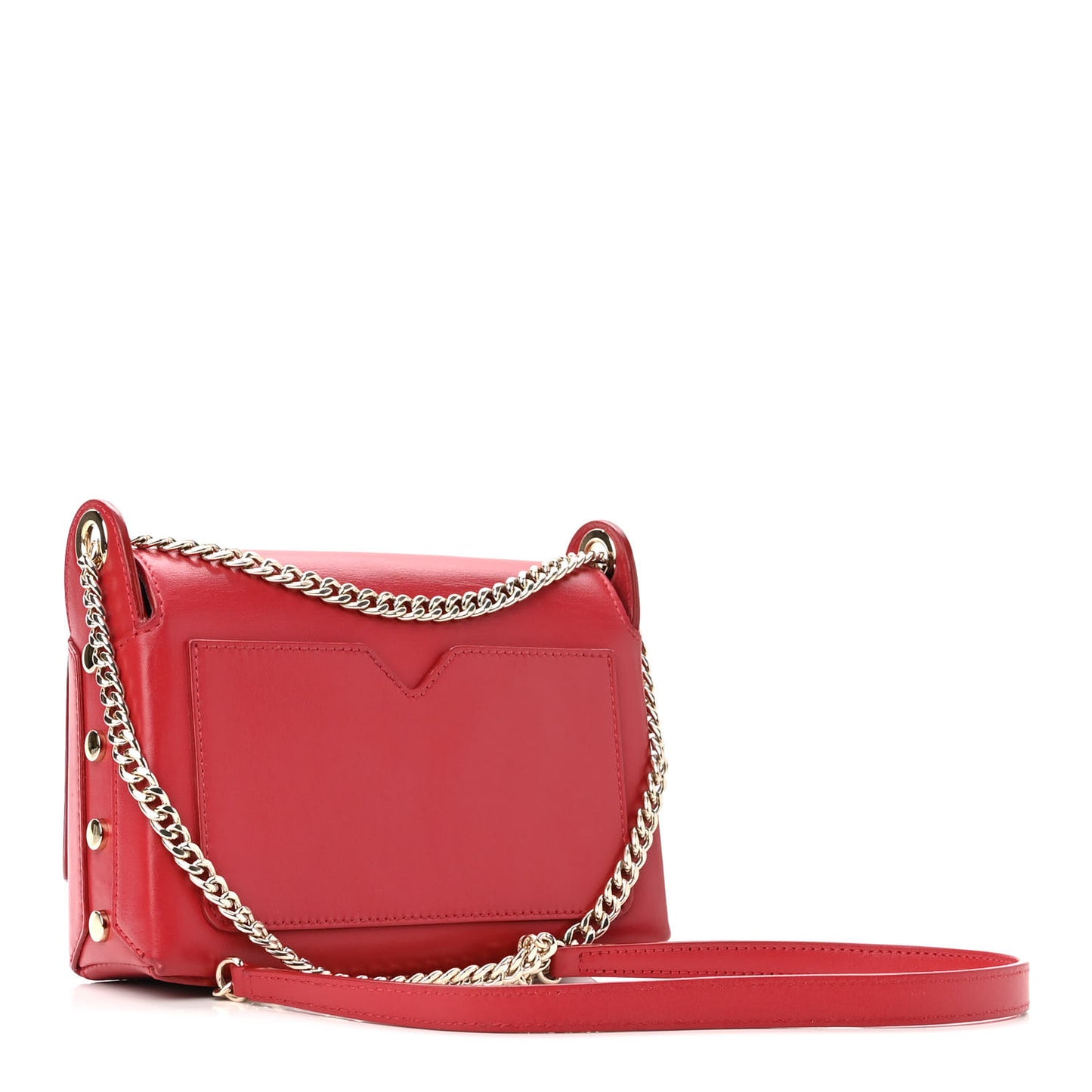Spazzolato Lockett Shoulder Bag Red