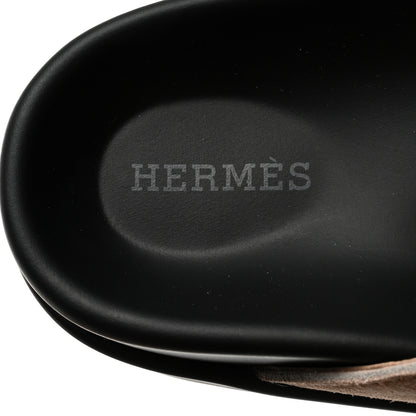 Hermes Suede Calfskin Go Mule 36 Beige Nude 6 of 9