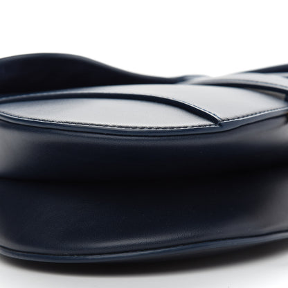 Christian Dior Calfskin Gradient Saddle Bag Indigo Blue 8 of 9