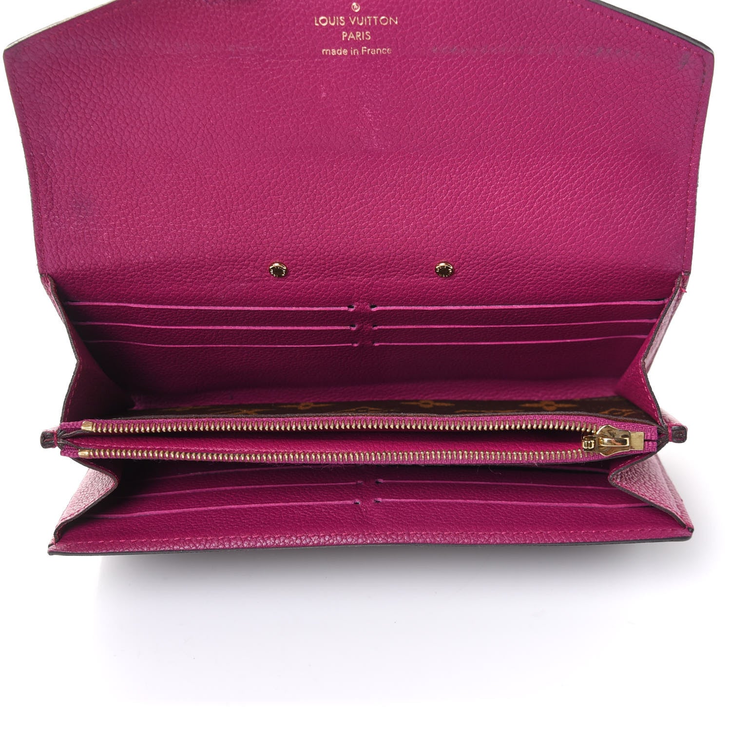 Louis Vuitton Monogram Pallas Wallet Grape 5 of 9