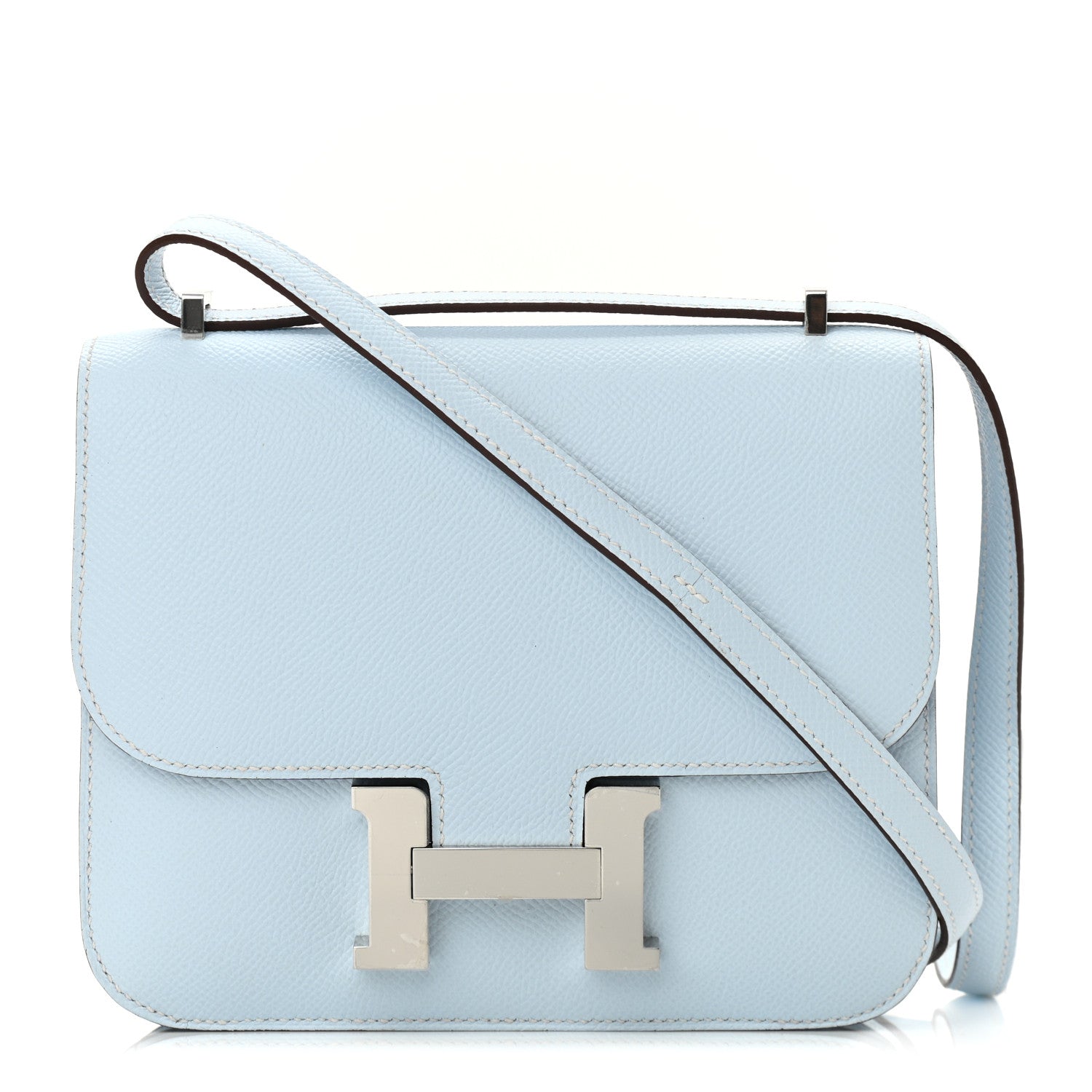 Hermes Epsom Constance 18 Bleu Brume 1 of 11
