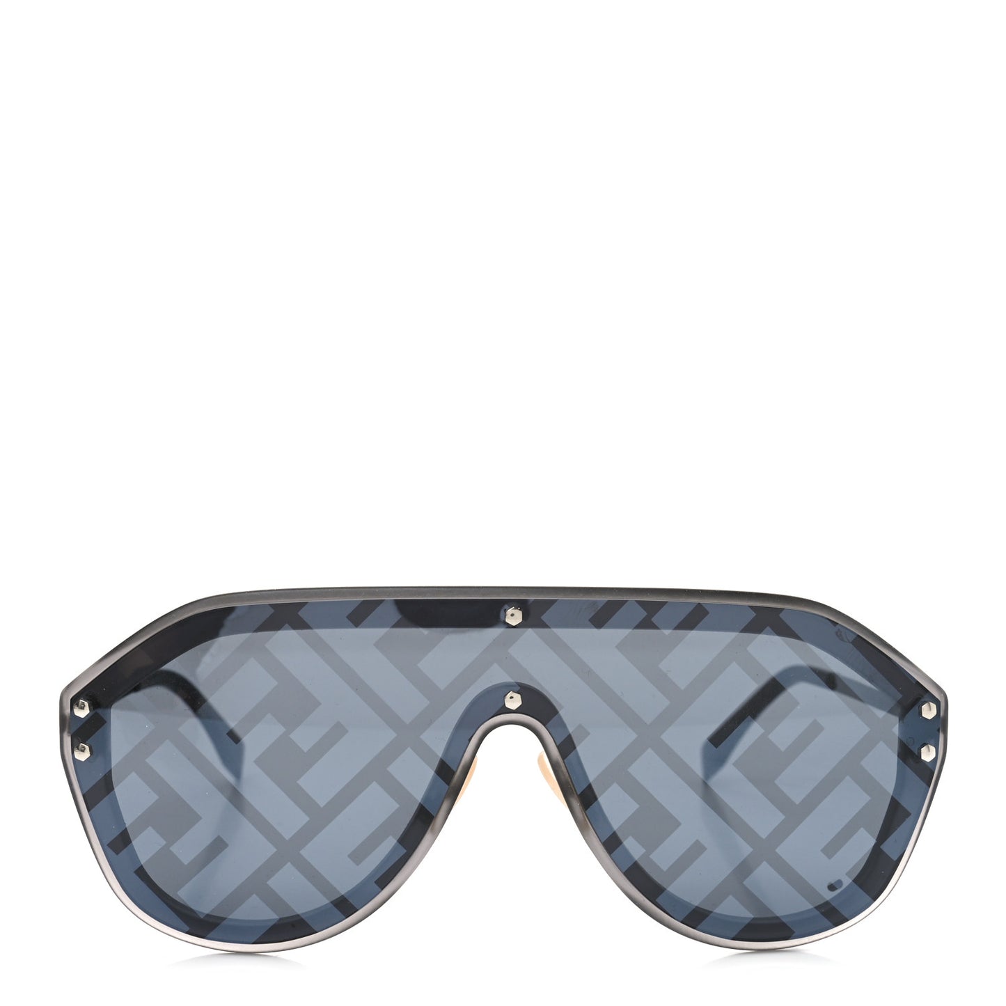 Rubber FF Fabulous Shield Sunglasses FF M0039/G/S Black
