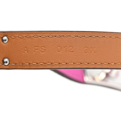 Hermes Swift Rivale Double Tour Bracelet Magnolia 5 of 6