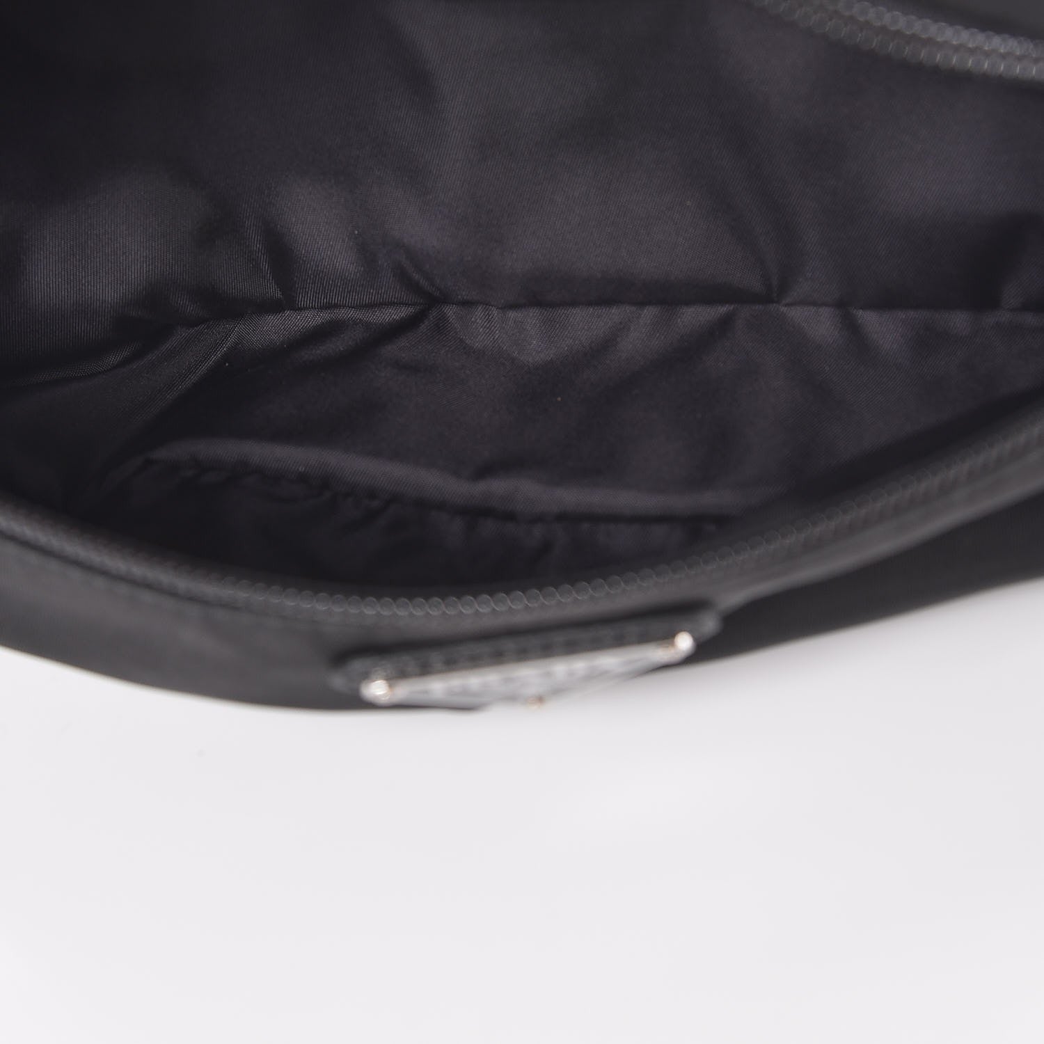 Prada Tessuto Nylon Montagna Belt Bag Black 6 of 8
