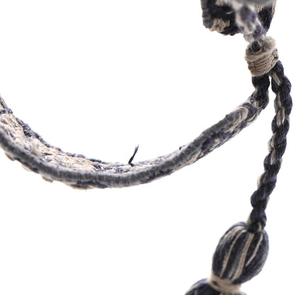 Christian Dior Woven Cotton J'Adior Friendship Bracelet Set Navy 5 of 6