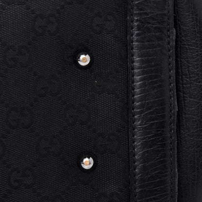 Gucci Monogram Bamboo Bullet Bag Black 20 of 31