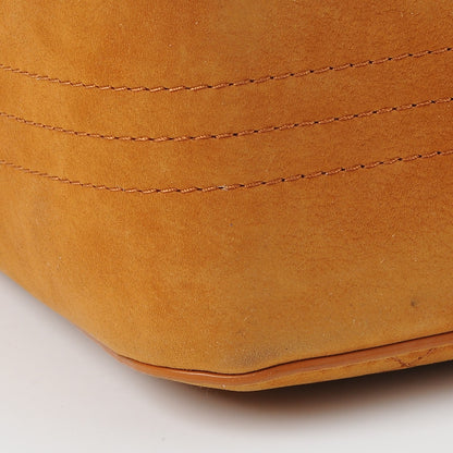 Chanel Suede Stitched Jumbo Double Flap Camel 10 of 13