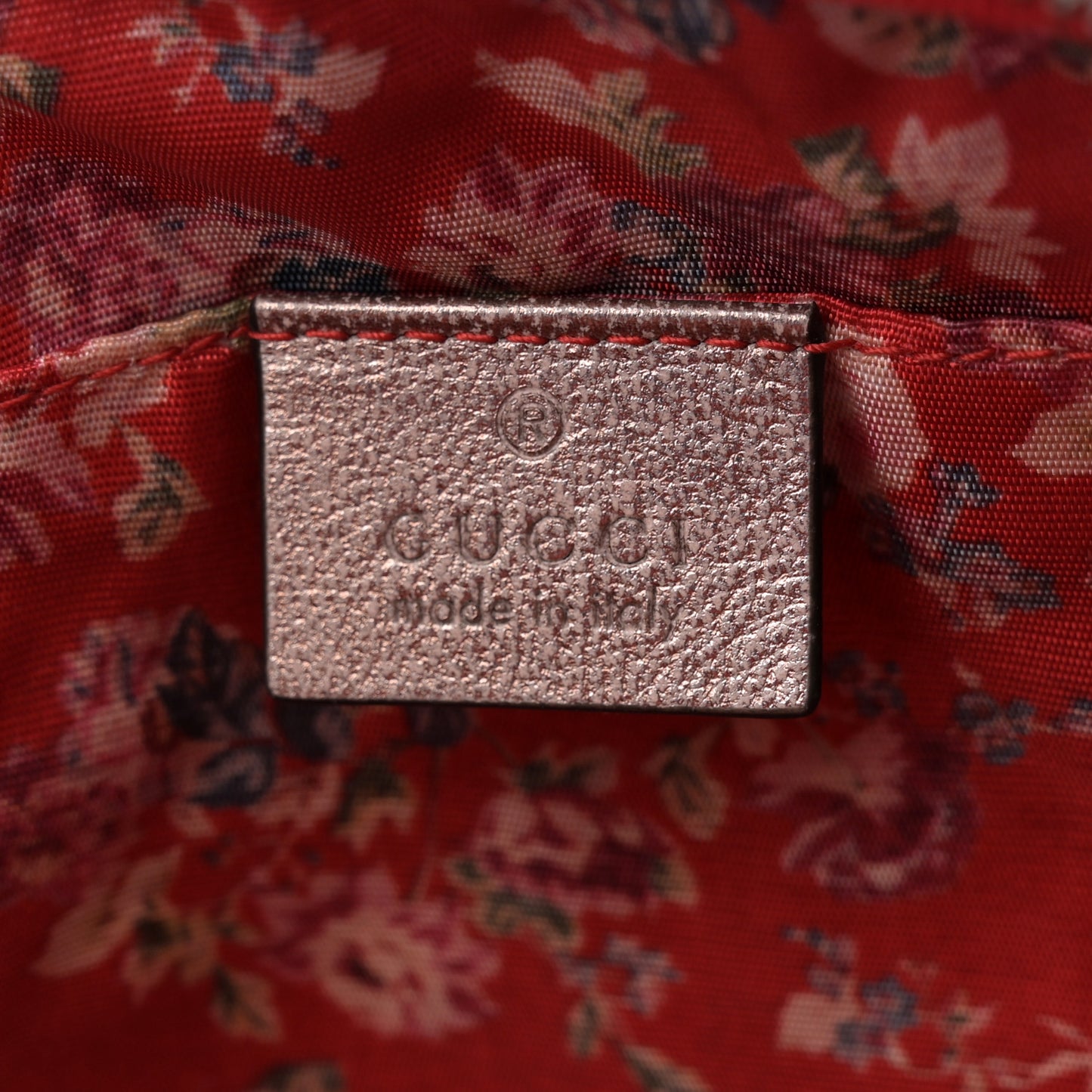 Laminated Nappa Trapuntata Small Zumi Shoulder Bag Rosa Lago Rame