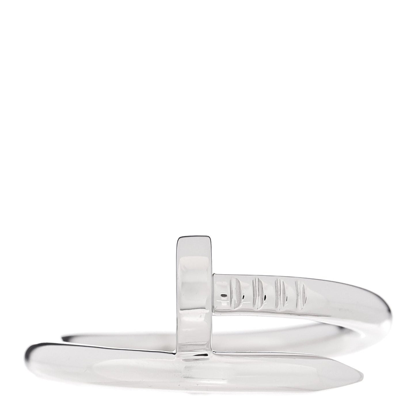 18K White Gold Juste Un Clou Ring 57 8