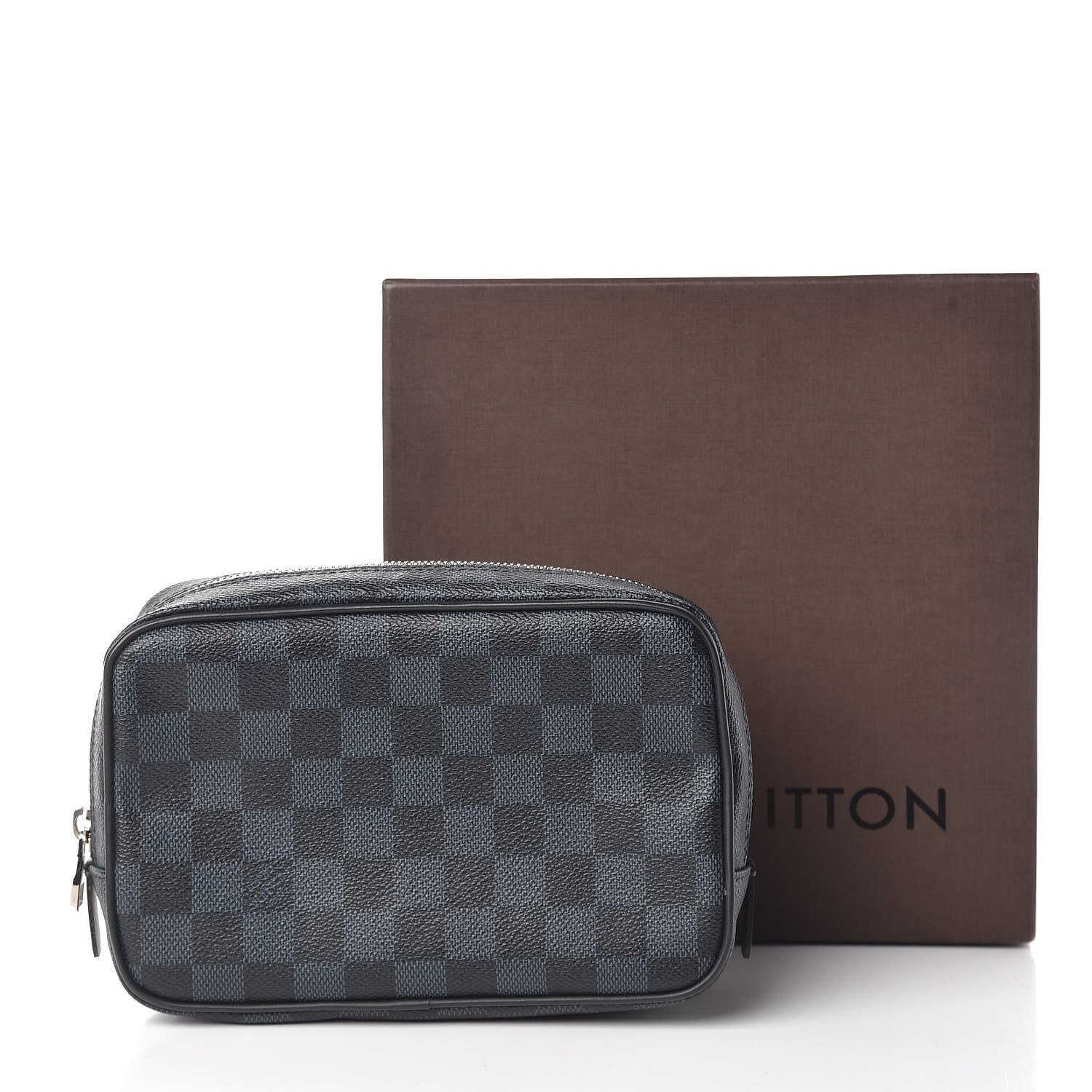 Louis Vuitton Damier Graphite Toilet Pouch PM 10 of 10